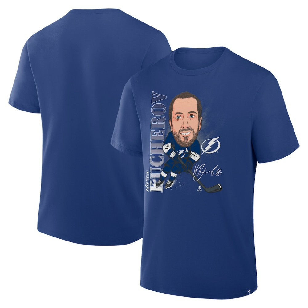 Nikita Kucherov Tampa Bay Lightning Fanatics Caricature Player T-Shirt