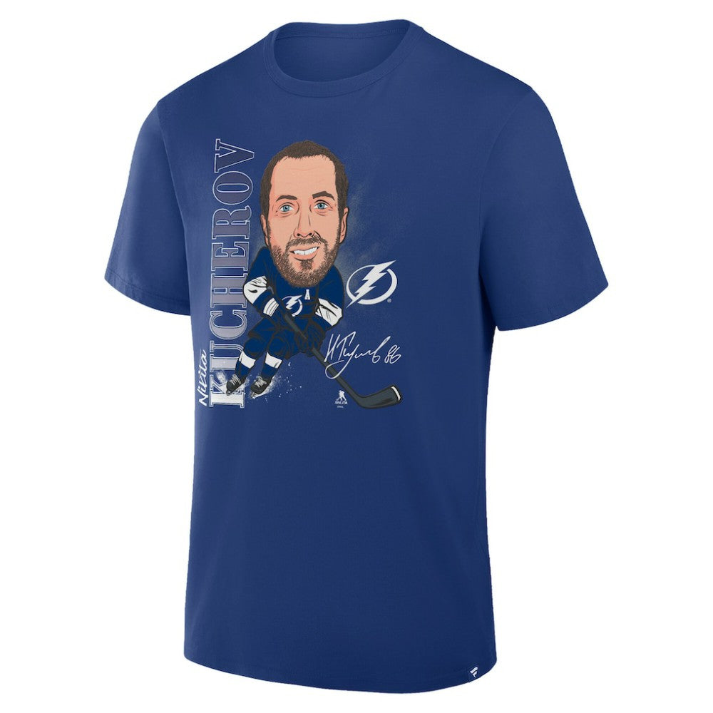 Nikita Kucherov Tampa Bay Lightning Fanatics Caricature Player T-Shirt