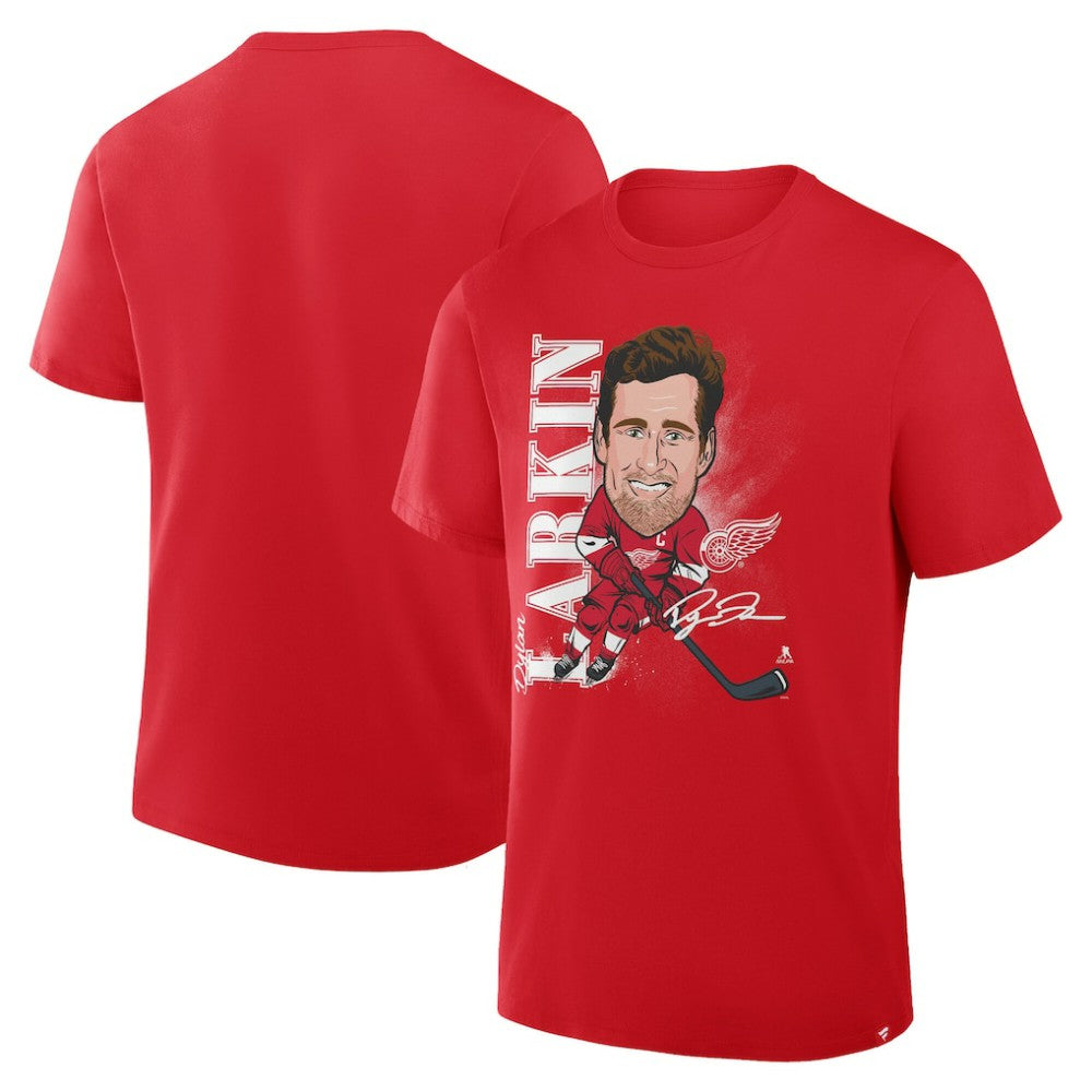 Dylan Larkin Detroit Red Wings Fanatics Caricature Player T-Shirt