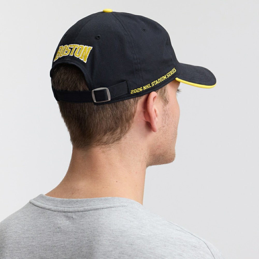 Boston Bruins Fanatics 2026 NHL Stadium Series Authentic Pro Adjustable Hat