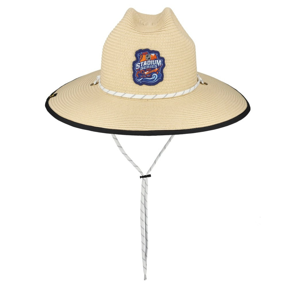 Boston Bruins Fanatics 2026 NHL Stadium Series Straw Hat