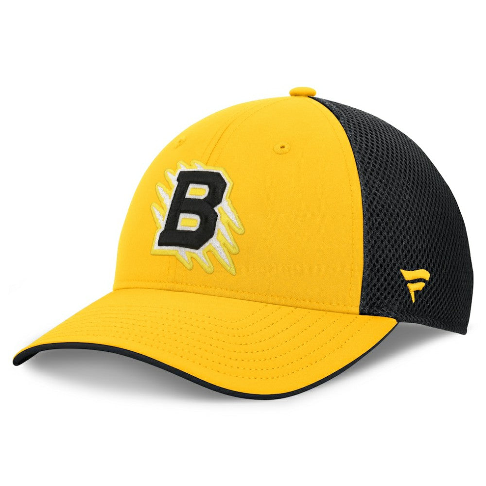 Boston Bruins Fanatics 2026 NHL Stadium Series Authentic Pro Adjustable Trucker Hat