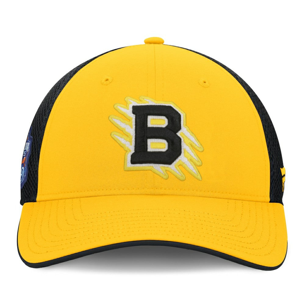 Boston Bruins Fanatics 2026 NHL Stadium Series Authentic Pro Adjustable Trucker Hat