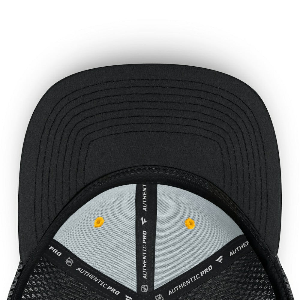Boston Bruins Fanatics 2026 NHL Stadium Series Authentic Pro Adjustable Trucker Hat