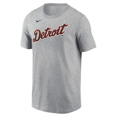 Riley Greene Detroit Tigers Fuse Name & Number T-Shirt - Gray | Nike