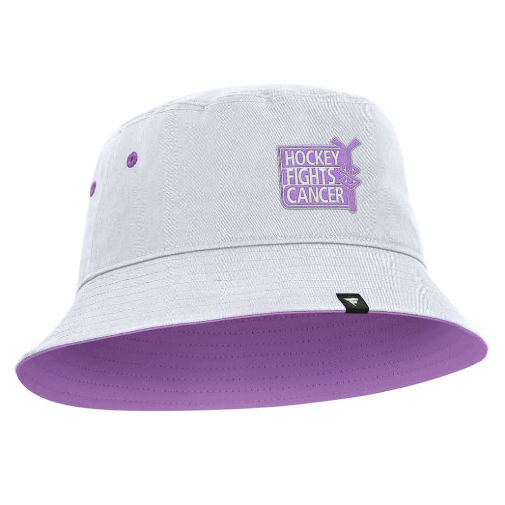 Boston Bruins Fanatics Hockey Fights Cancer Bucket Hat