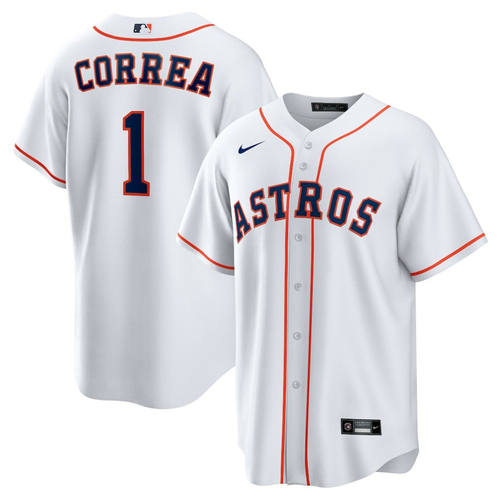 Carlos Correa Houston Astros Home Replica Jersey - White | Nike