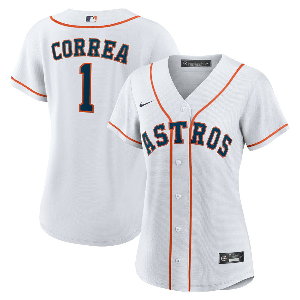 Carlos Correa Houston Astros Women's Home Replica Jersey - White | Nike