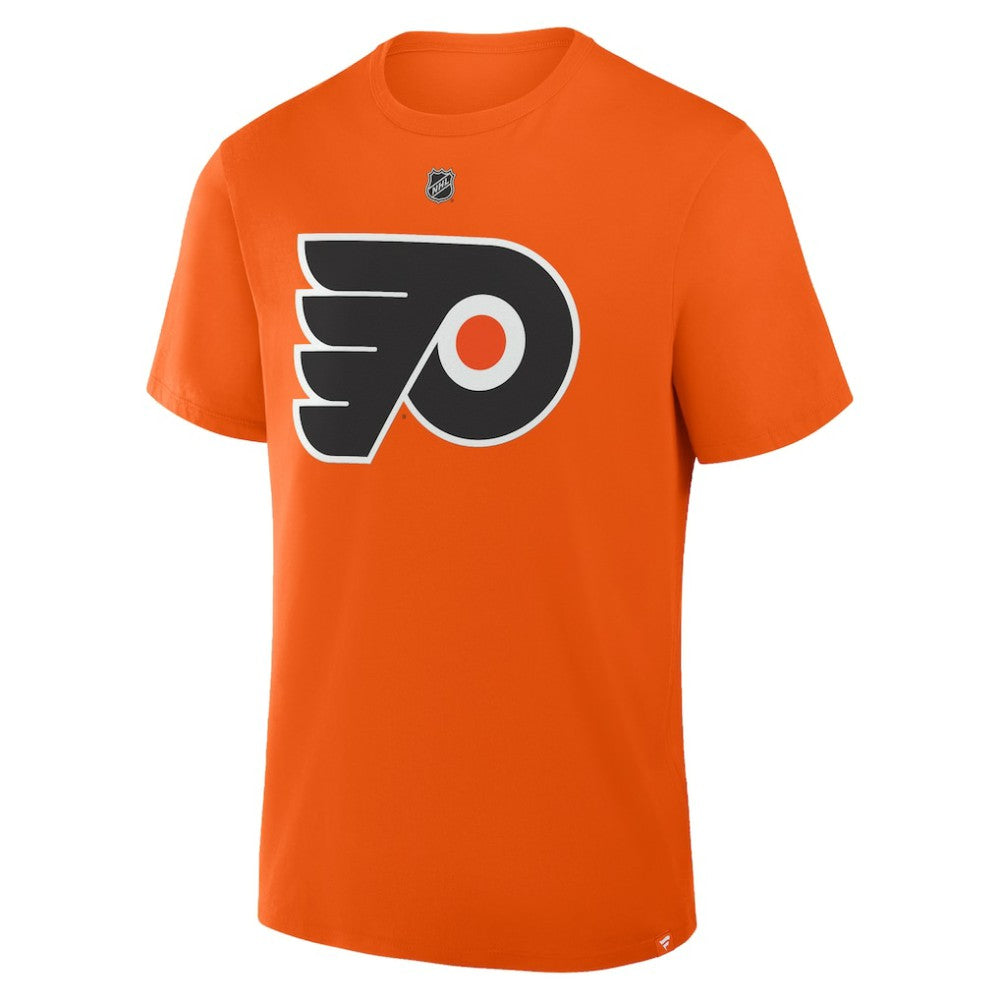 Trevor Zegras Philadelphia Flyers Fanatics Authentic Stack Name & Number T-Shirt