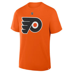 Trevor Zegras Philadelphia Flyers Fanatics Authentic Stack Name & Number T-Shirt