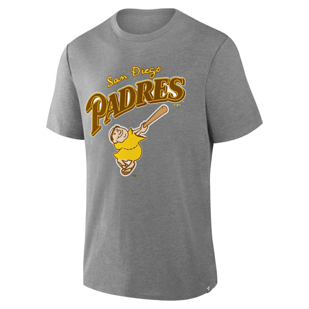 San Diego Padres Tribute IYKYK Tri-Blend T-Shirt - Heather Gray