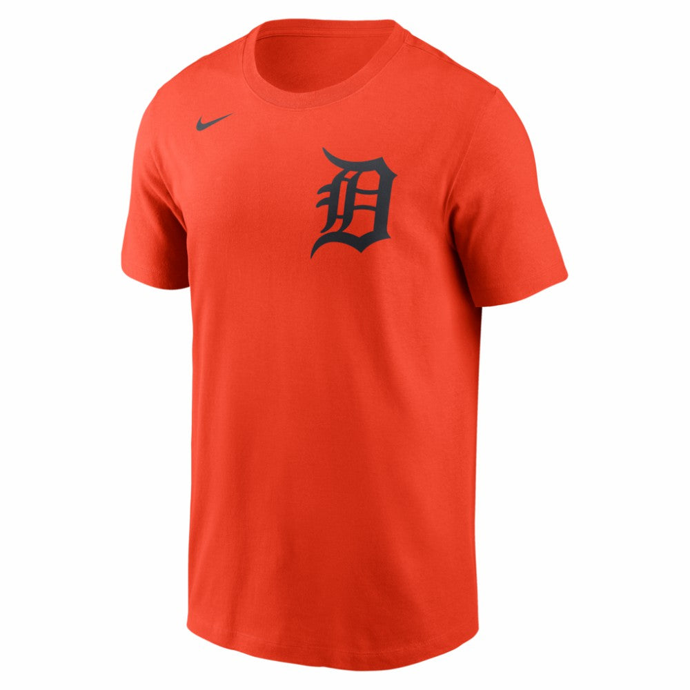 Detroit Tigers Wordmark T-Shirt - Orange | Nike