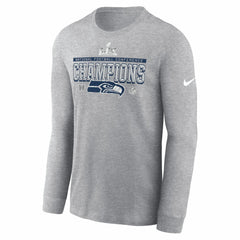 NFL Seattle Seahawks 2025 NFC Champions Locker Room Trophy Collection Long Sleeve T-Shirt