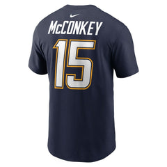 NFL Los Angeles Chargers Ladd McConkey  Alternate Super Chargers Name & Number T-Shirt