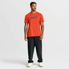 Detroit Tigers Alternate Wordmark T-Shirt - Orange | Nike