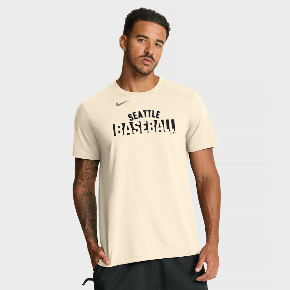 Seattle Mariners Alternate T-Shirt - Cream | Nike