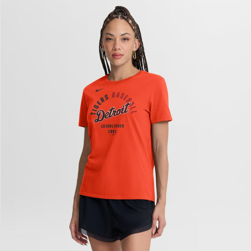 Detroit Tigers Women's Alternate Fashion T-Shirt - Orange | Nike