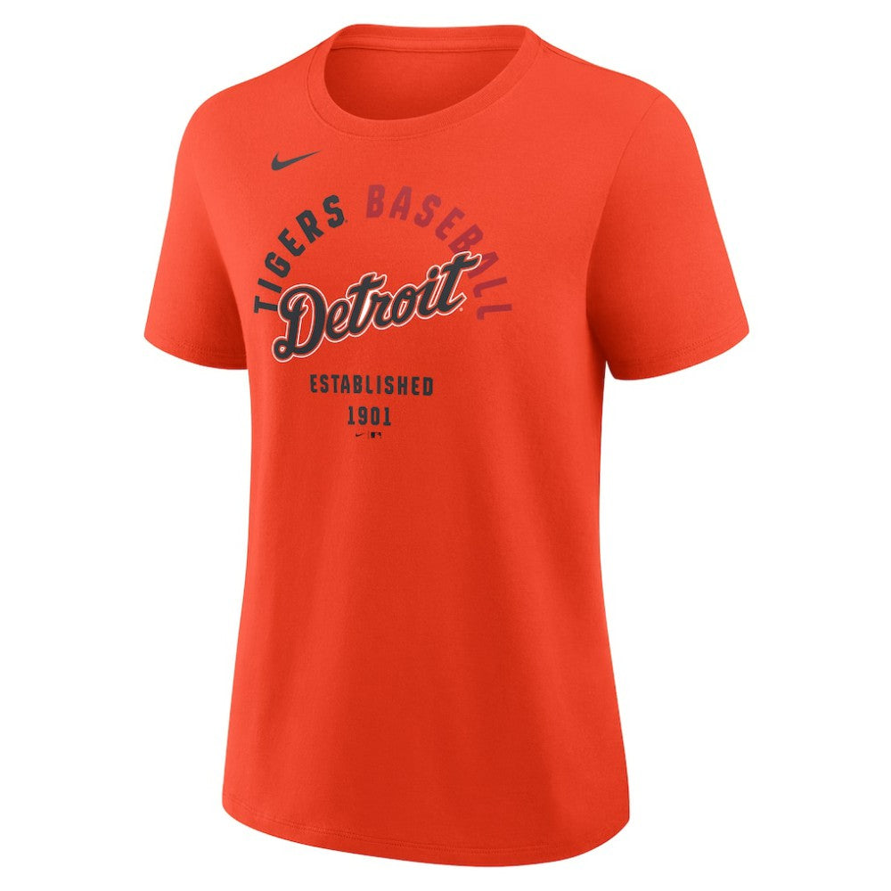 Detroit Tigers Women's Alternate Fashion T-Shirt - Orange | Nike