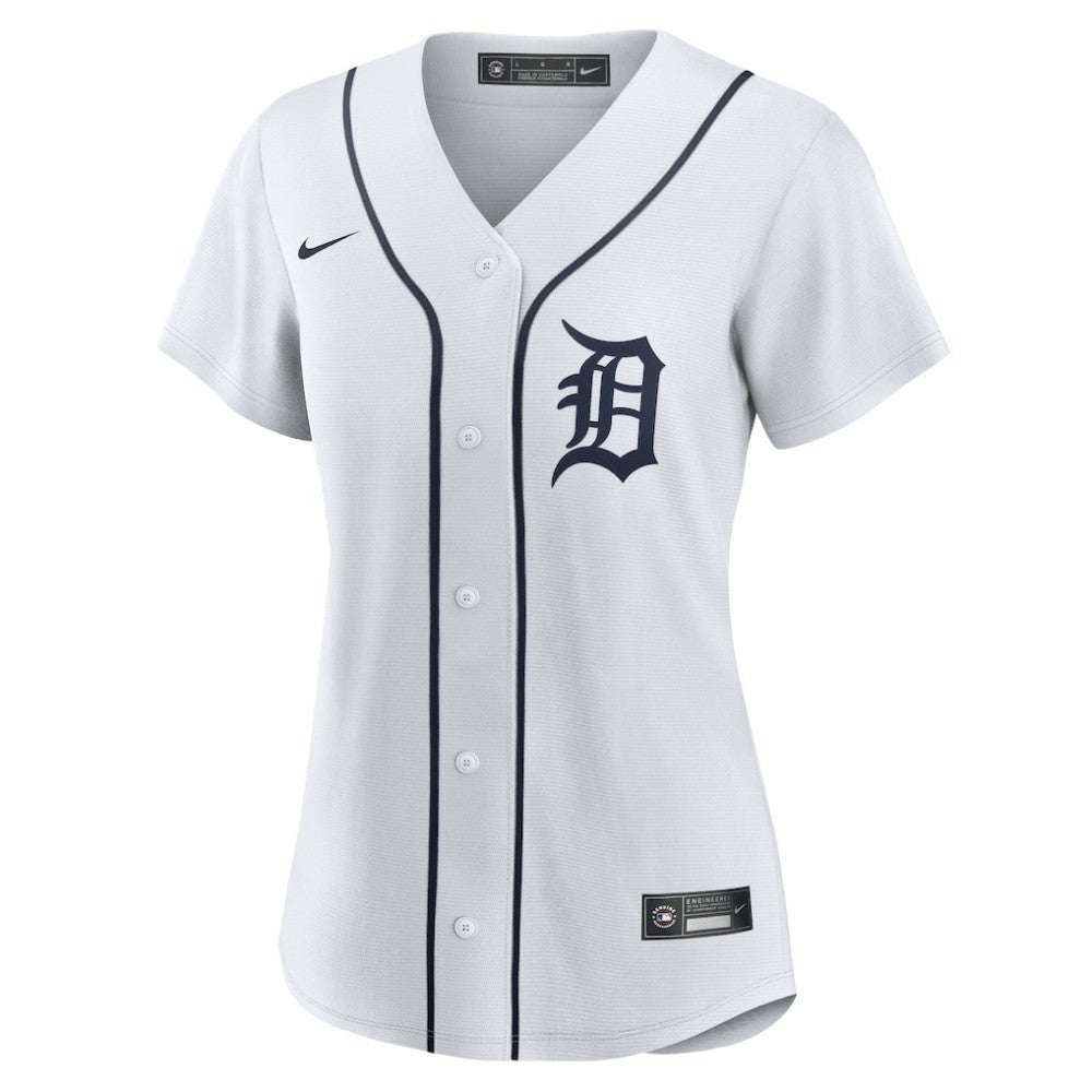 Dillon Dingler Detroit Tigers Women's Home Replica Jersey - White | Nike