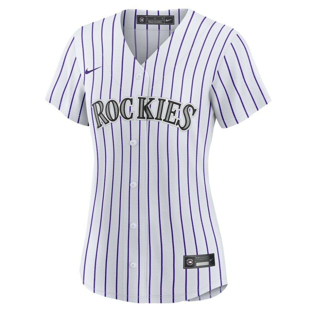 Mickey Moniak Colorado Rockies Women's Home Replica Jersey - White | Nike