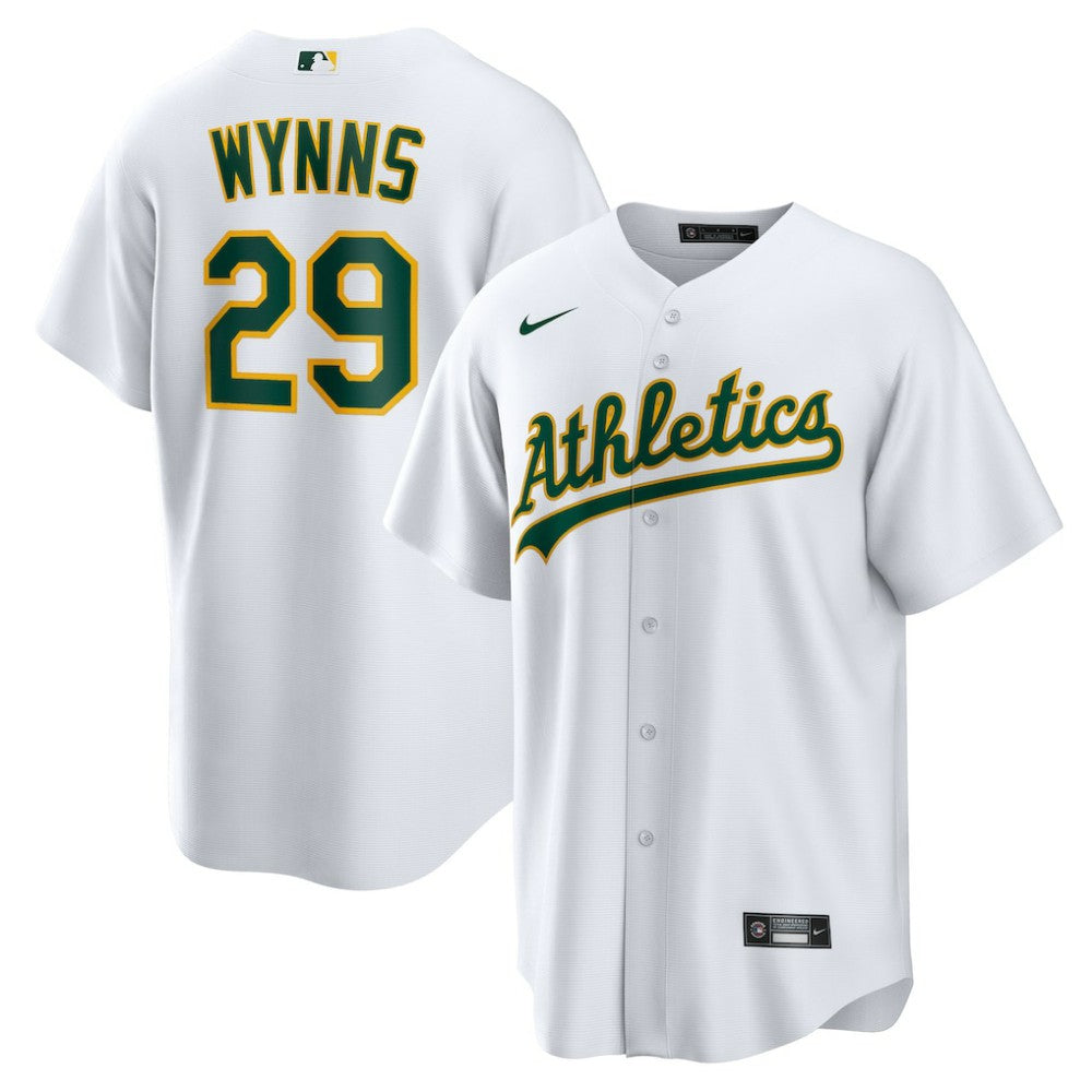 Austin Wynns Athletics Home Replica Jersey - White | Nike
