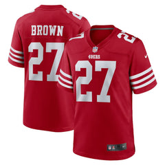 NFL San Francisco 49ers Ji'Ayir Brown  Team Game Jersey