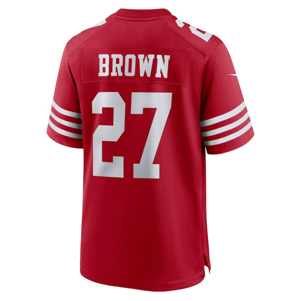 NFL San Francisco 49ers Ji'Ayir Brown  Team Game Jersey