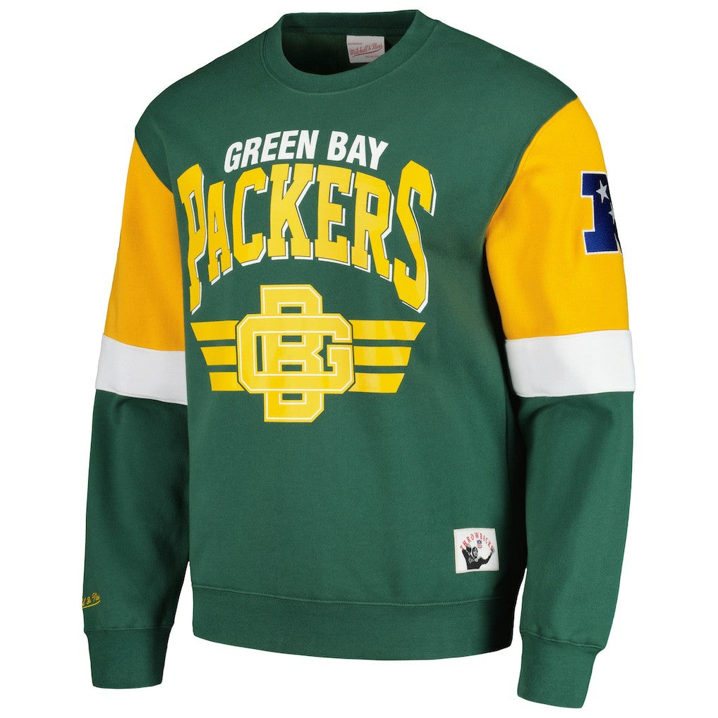 NFL Green Bay Packers Gridiron Classics Allover 3.0 Pullover Sweatshirt