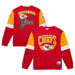 NFL Kansas City Chiefs Gridiron Classics Allover 3.0 Pullover Sweatshirt