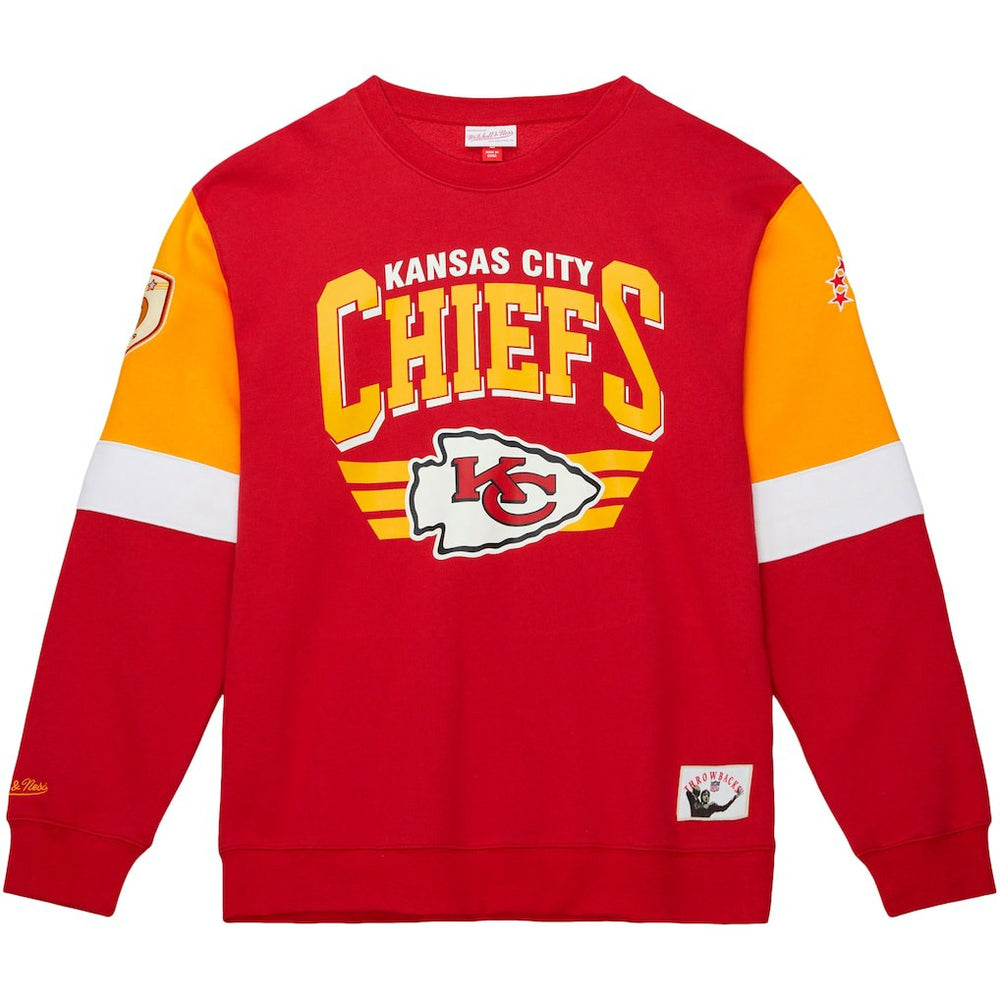 NFL Kansas City Chiefs Gridiron Classics Allover 3.0 Pullover Sweatshirt