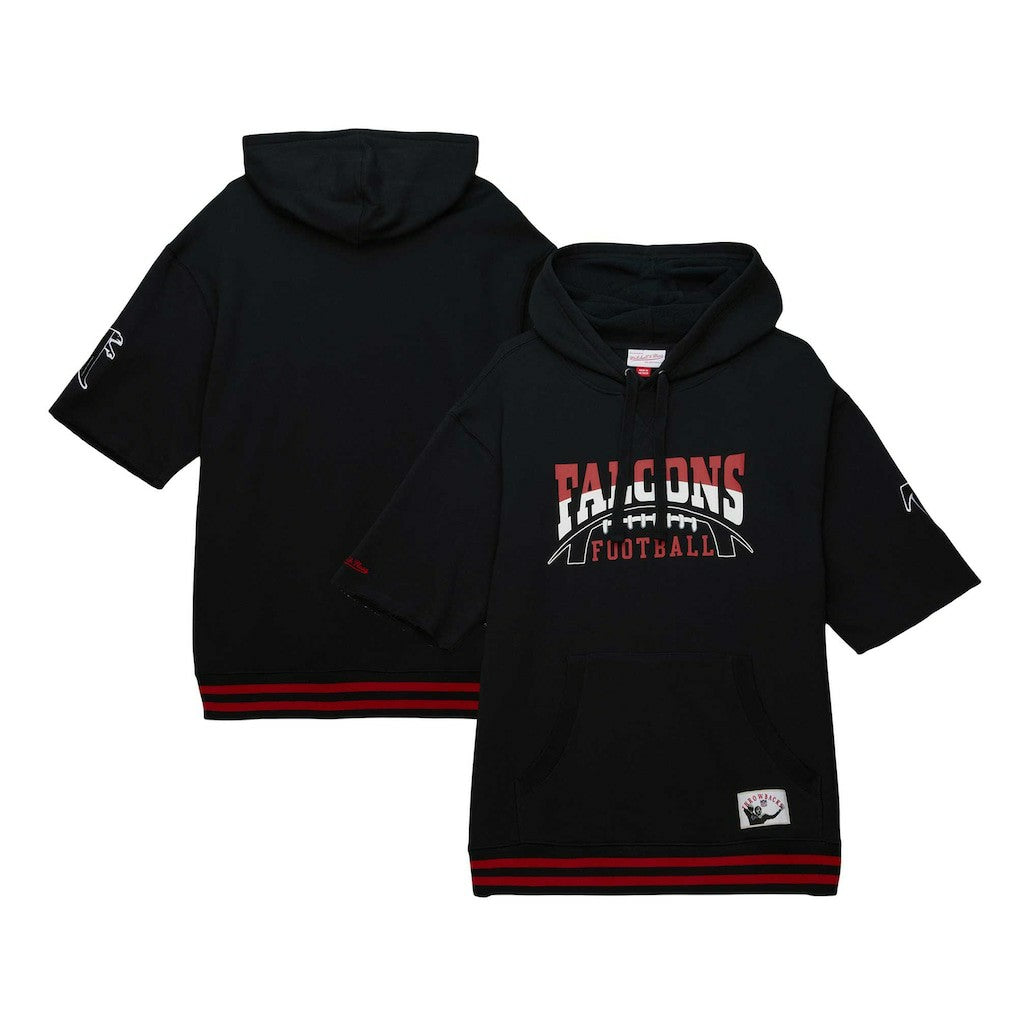 NFL Atlanta Falcons Pre-Game Short Sleeve Pullover Hoodie
