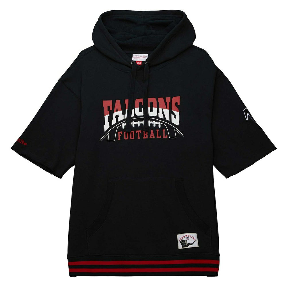 NFL Atlanta Falcons Pre-Game Short Sleeve Pullover Hoodie