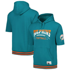 NFL Miami Dolphins Pre-Game Short Sleeve Pullover Hoodie