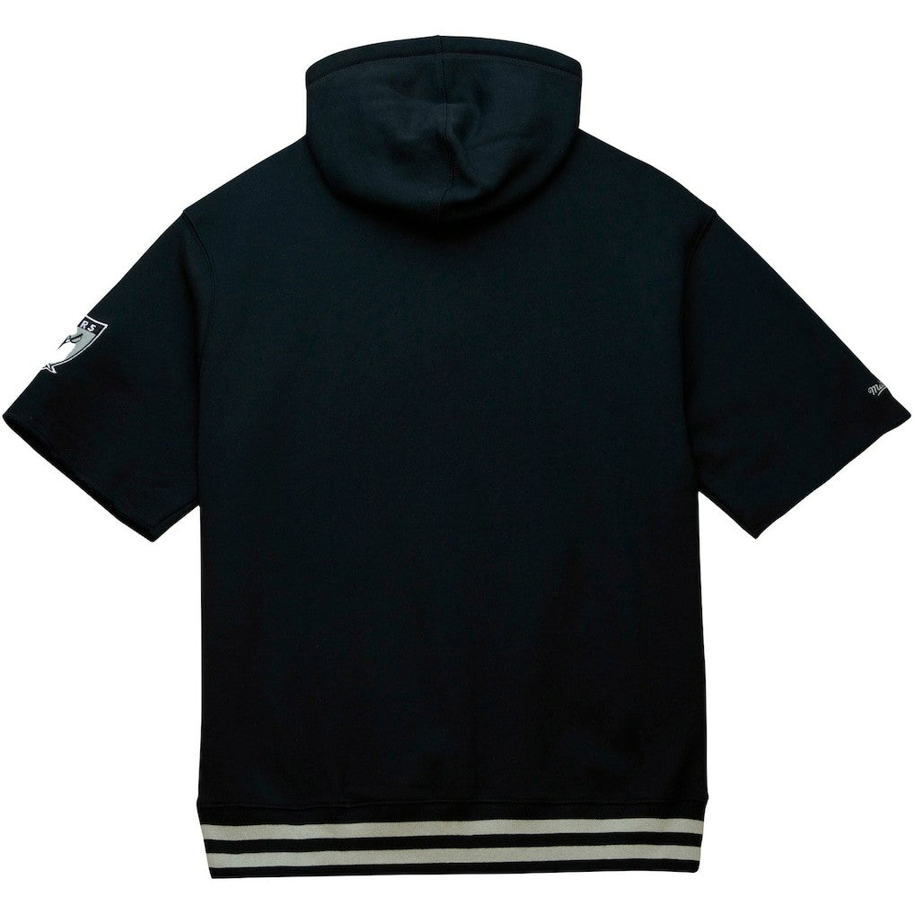 NFL Las Vegas Raiders Pre-Game Short Sleeve Pullover Hoodie