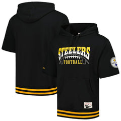 NFL Pittsburgh Steelers Pre-Game Short Sleeve Pullover Hoodie