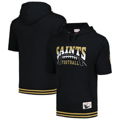 NFL New Orleans Saints Pre-Game Short Sleeve Pullover Hoodie