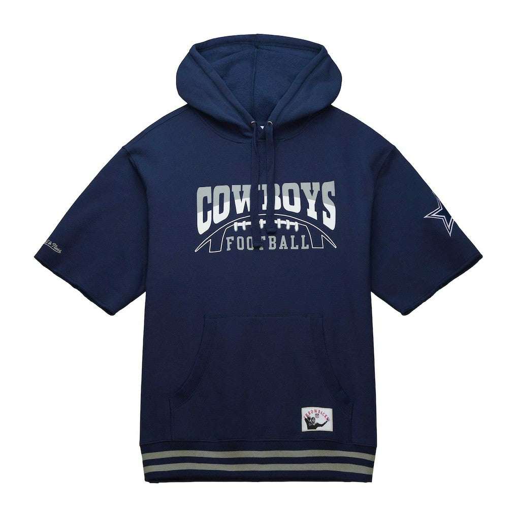 NFL Dallas Cowboys Pre-Game Short Sleeve Pullover Hoodie