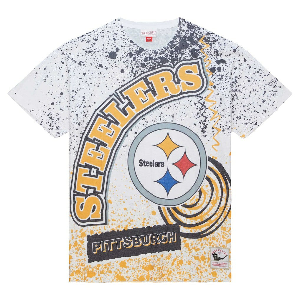 NFL Pittsburgh Steelers Team Burst Sublimated T-Shirt