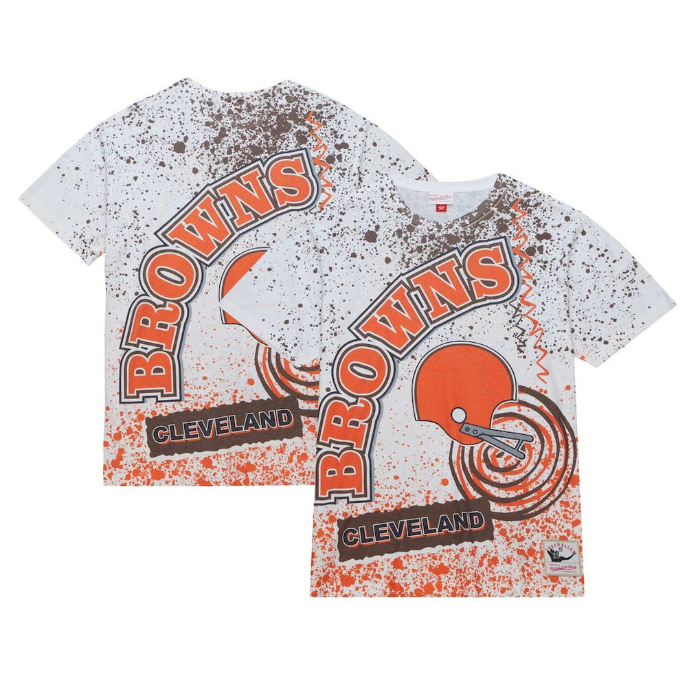 NFL Cleveland Browns Team Burst Sublimated T-Shirt