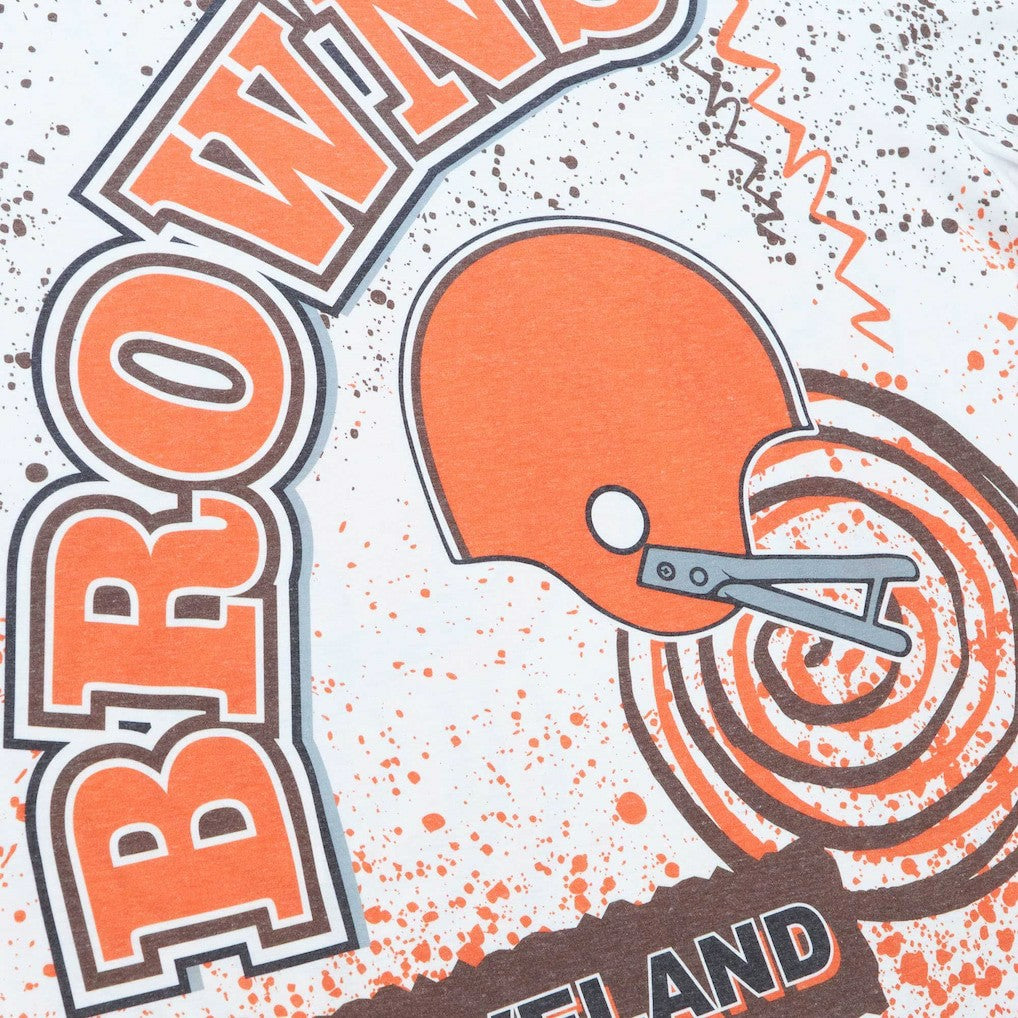 NFL Cleveland Browns Team Burst Sublimated T-Shirt