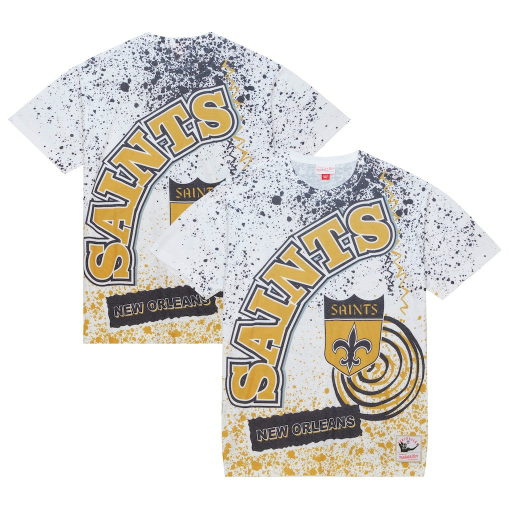 NFL New Orleans Saints Team Burst Sublimated T-Shirt
