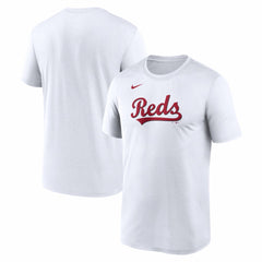 Cincinnati Reds New Legend Wordmark Dri-FIT T-Shirt - White | Nike