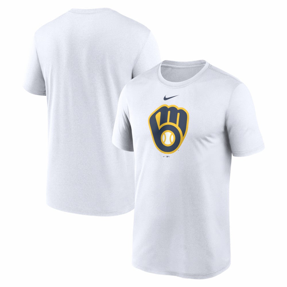 Milwaukee Brewers New Legend Dri-FIT T-Shirt - White | Nike