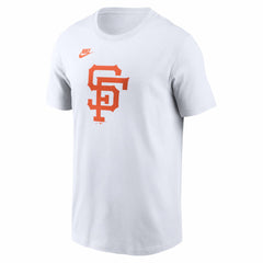 San Francisco Giants Cooperstown Collection Logo T-Shirt - White | Nike
