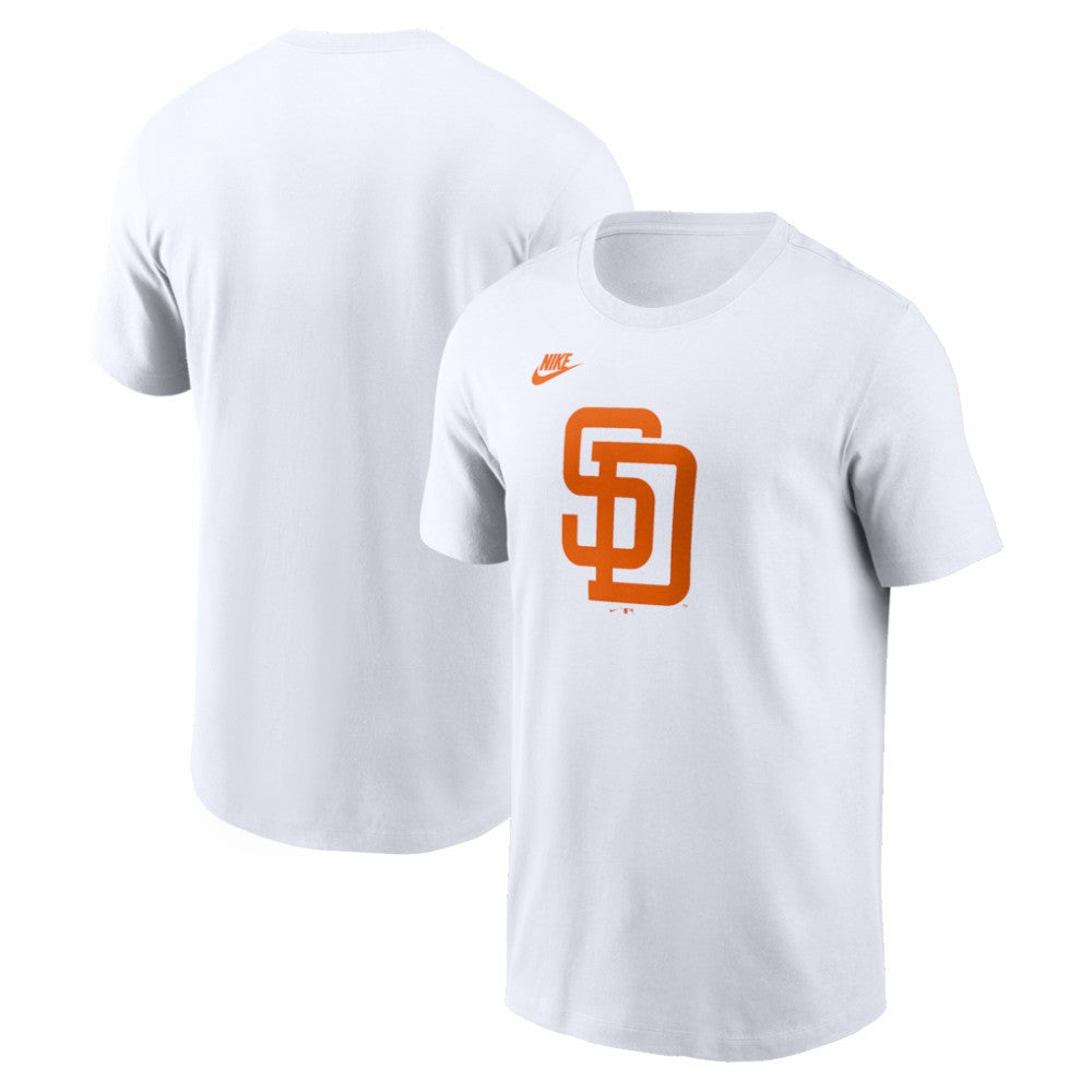 San Diego Padres Cooperstown Collection Logo T-Shirt - White | Nike