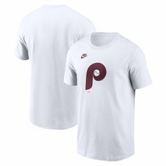 Philadelphia Phillies Cooperstown Collection Logo T-Shirt - White | Nike