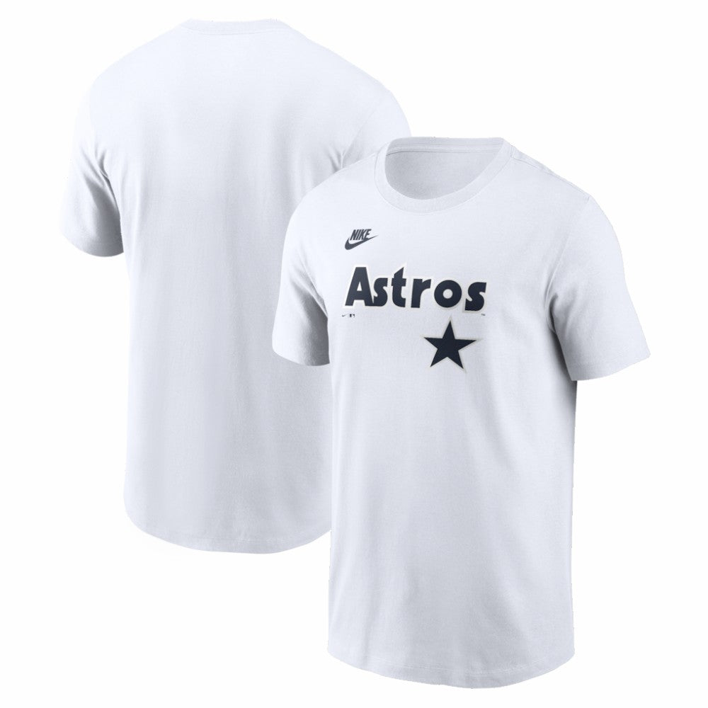 Houston Astros Cooperstown Collection Logo T-Shirt - White | Nike
