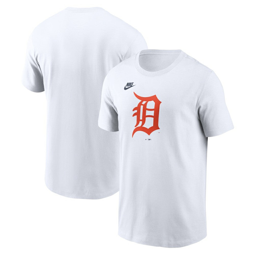 Detroit Tigers Cooperstown Collection Logo T-Shirt - White | Nike
