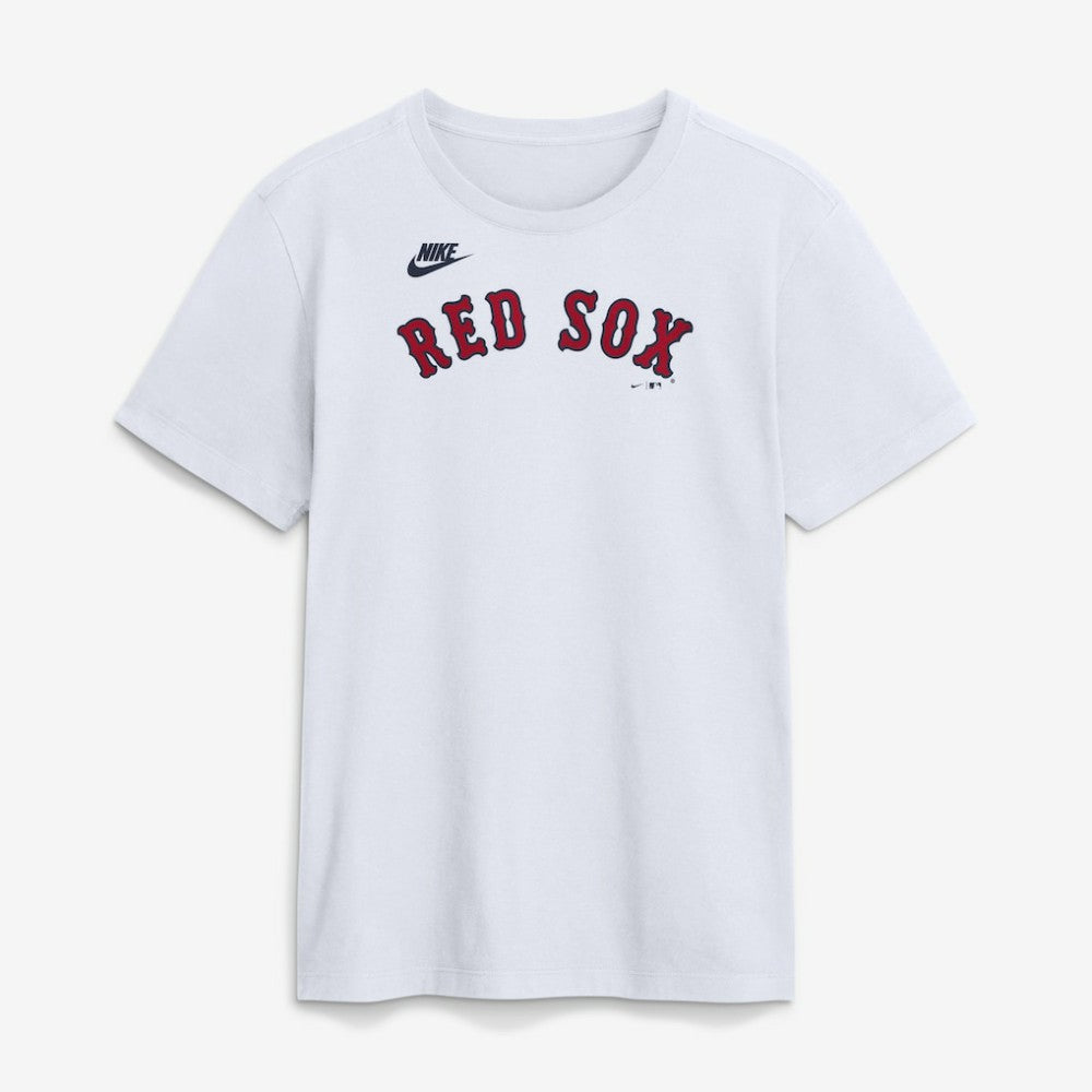 Boston Red Sox Cooperstown Collection Wordmark T-Shirt - White | Nike