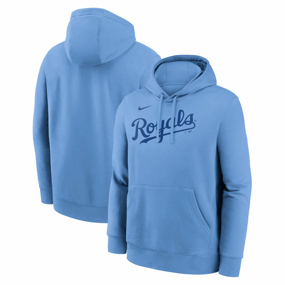 Kansas City Royals Dri-Fit Club Hoodie - Light Blue | Nike
